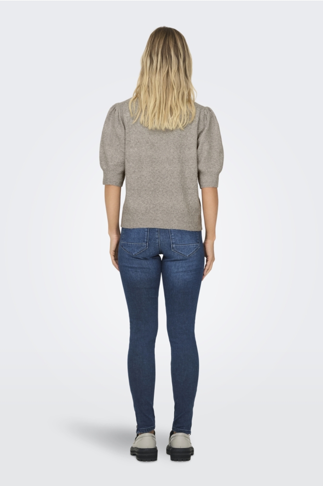 ONLRICA LIFE 2/4 PULLOVER KNT NOOS 15318551 Leafless Tree/W. Melange